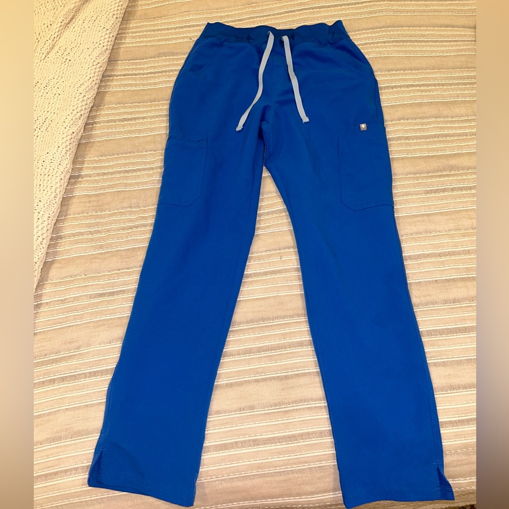 Figs high wasted yola skinny scrub pants